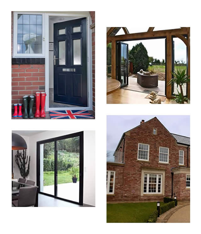 double glazing, upvc windows and composite door